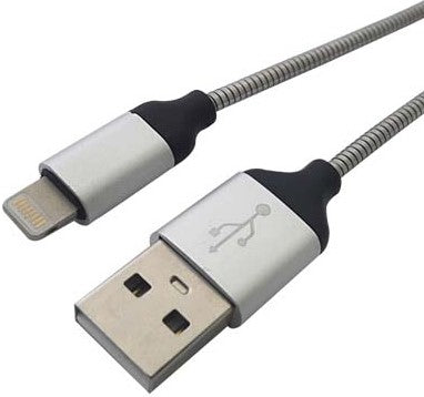 Cable Lightning BROBOTIX 161219 - Gris, Apple, Cable Lightning Cable Lightning BROBOTIX 161219 - Gris, Apple, Cable Lightning
